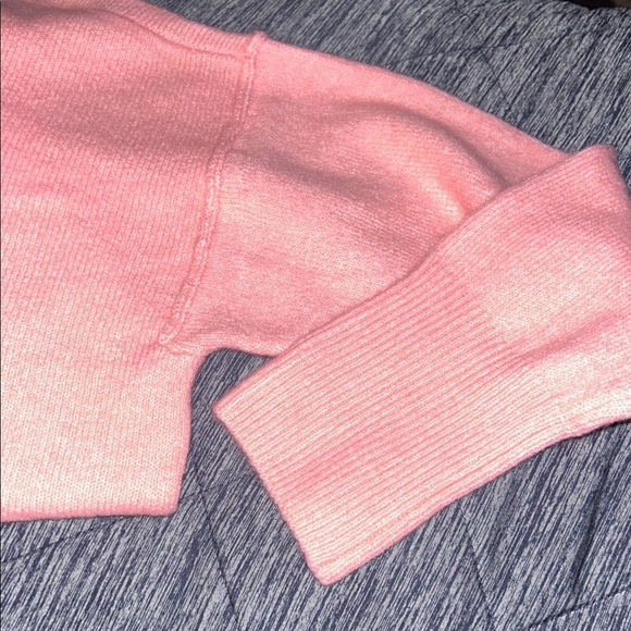 NWT Vince Camuto Heart Sweater Pink Red Graphic Pullover Women's XL - Picture 8 of 12